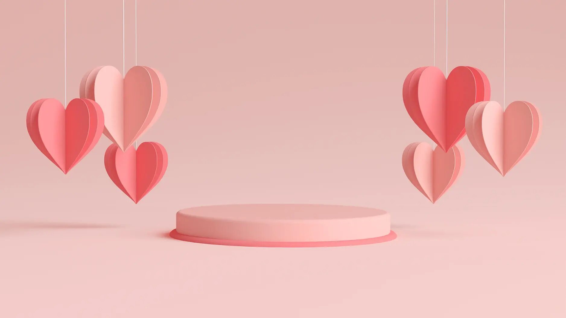 Cœurs symbolisant une relation, image d’illustration