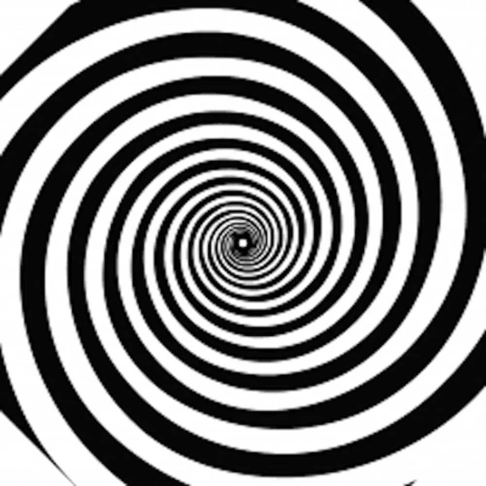 Spirale représentant l’hypnose, image d’illustration
